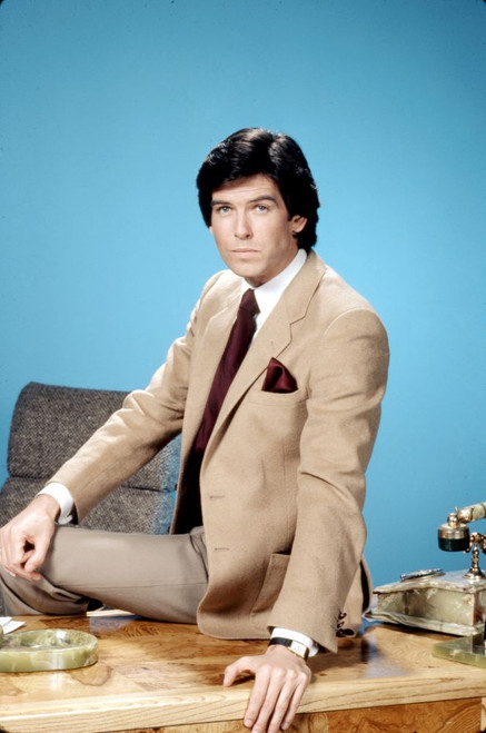 Remington Steele, Pierce Brosnan, Season 1. 1982 - 1987. Nbc/ Courtesy: Everett Collection. Poster Print