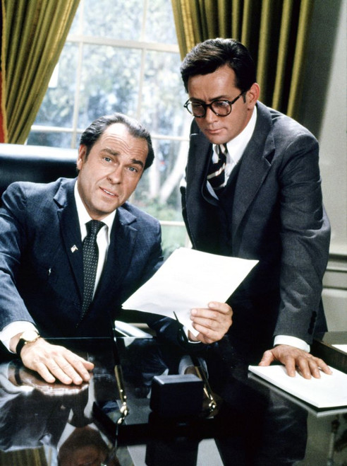 Blind Ambition,: Rip Torn, Martin Sheen, 1979. � Talent Associates / Courtesy: Everett Collection Poster Print