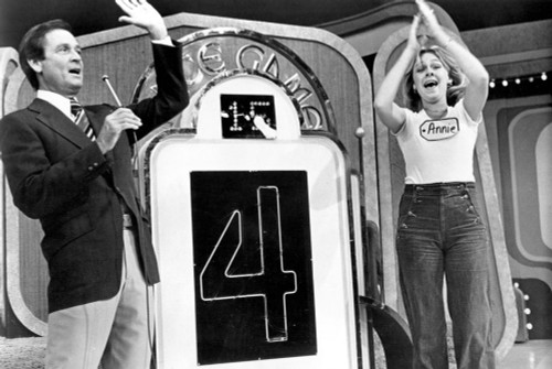 The Price Is Right, Bob Barker And Contestant, 1972 Poster Print