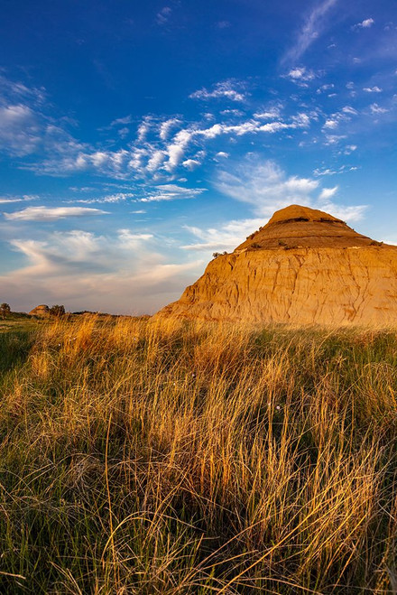 Badlands formations in Theodore Roosevelt National Park-North Dakota-USA Poster Print - Chuck Haney # VARPDXUS35CHA0561