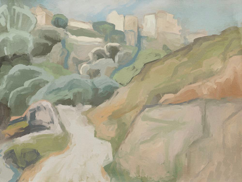 Afternoon Hike Poster Print - Urban Road # VARPDXUR1800