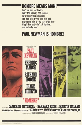 Hombre Movie Poster (11 x 17) - Item # MOV234813