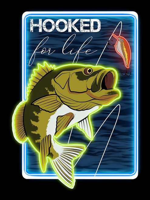 Hooked For Life Poster Print - Marcus Prime # VARPDXMPRC1381B