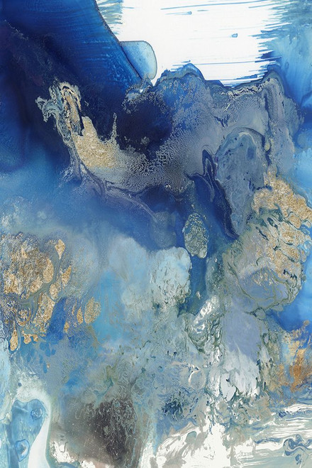 Merging Blue II Poster Print - PI Studio # VARPDXPI633A