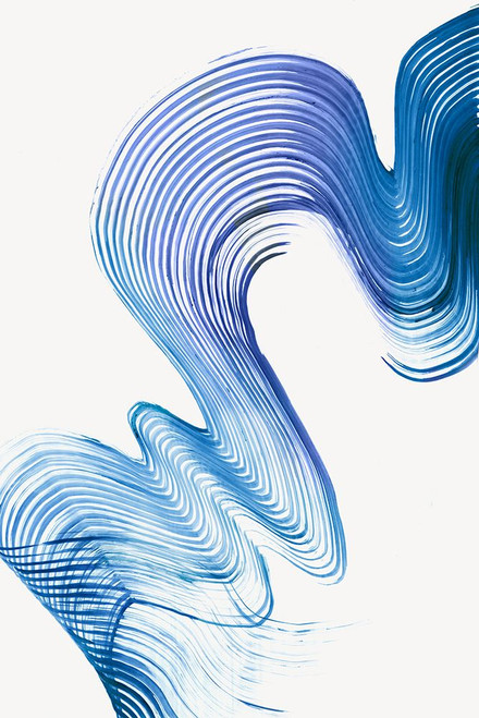 Blue Swag I Poster Print - PI Studio # VARPDXPI634A