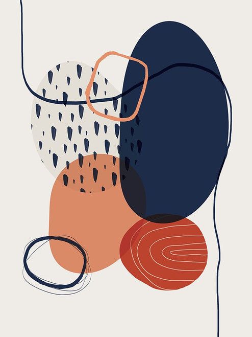 Abstract Red Clay 3 Poster Print - Urban Epiphany # VARPDXUERC279C