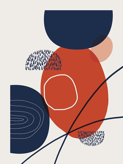 Abstract Red Clay 4 Poster Print - Urban Epiphany # VARPDXUERC279D