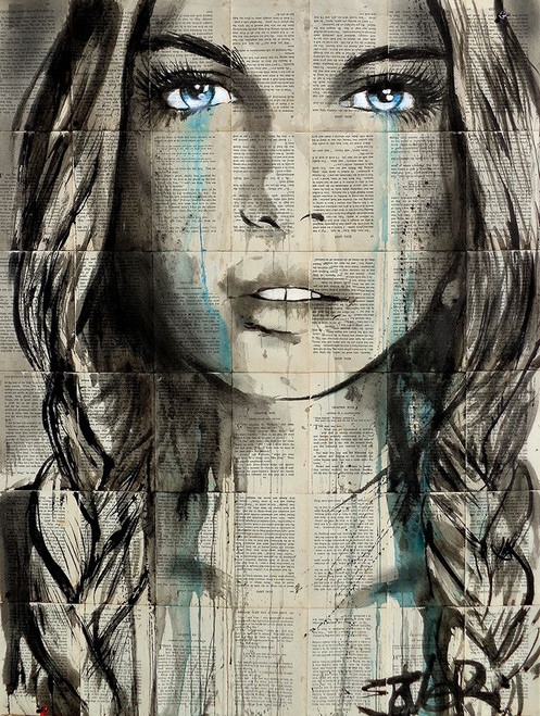Blue Shore Poster Print - Loui Jover # VARPDXVE006A