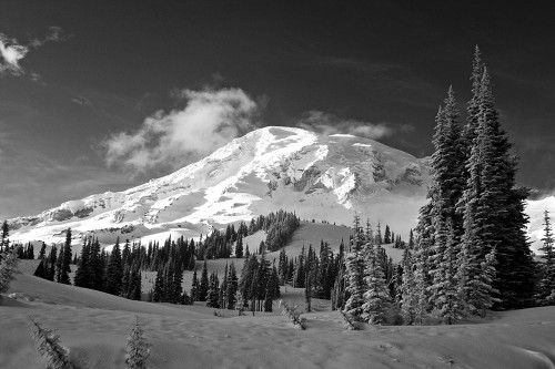 USA-Washington State-Mt-Rainier National Park-Winter on Mount Rainier Poster Print - Terry Eggers # VARPDXUS48TEG1526