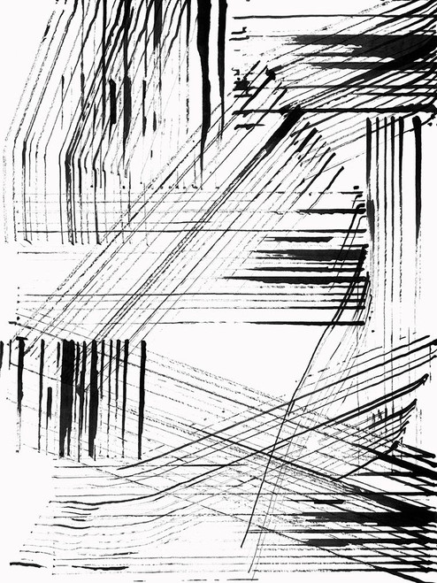 Black Strokes I Poster Print - Cartissi # VARPDXWZ686A