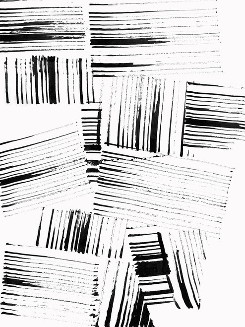 Black Strokes II Poster Print - Cartissi # VARPDXWZ687A