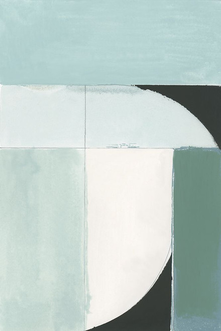 Curved Stream III Poster Print - Cartissi # VARPDXWZ535A