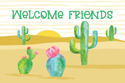 Playful Cactus VIII Poster Print - Tara Reed # VARPDXRBPLC08TR