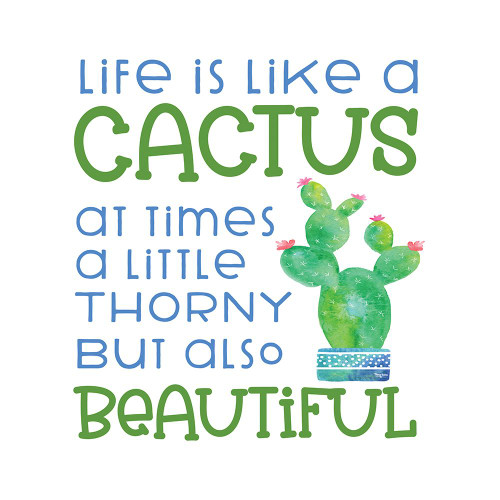 Playful Cactus IV Poster Print - Tara Reed # VARPDXRBPLC04TR