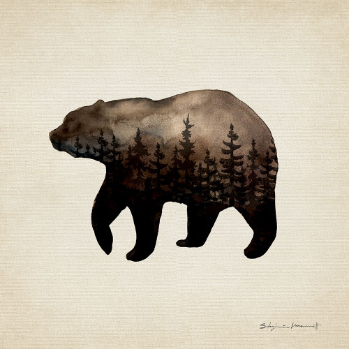 Forest Bear Poster Print - Stephanie Marrott # VARPDXSM2006008