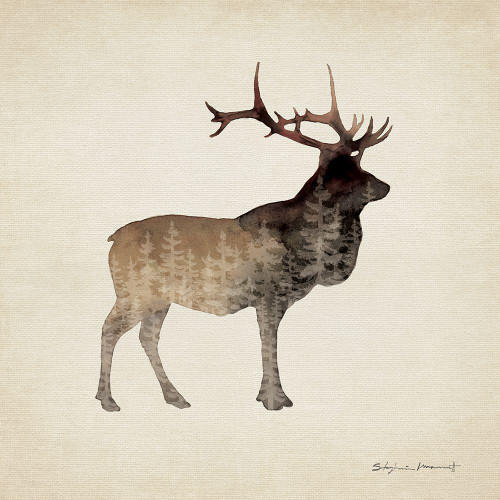 Forest Elk Poster Print - Stephanie Marrott # VARPDXSM2006005