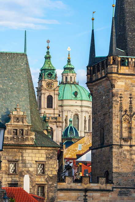 Baroque church of St-Nicholas-Prague-UNESCO World Heritage Site-Czech Republic-Eastern Europe Poster Print - Tom Haseltine # VARPDXEU06THA0127