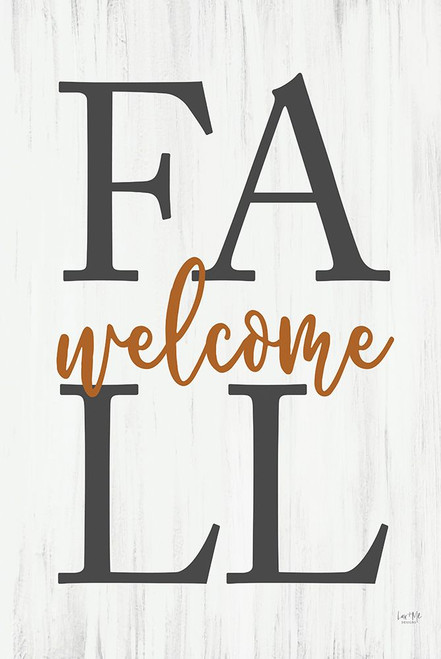 Welcome Fall Poster Print - Lux + Me Designs # VARPDXLUX671