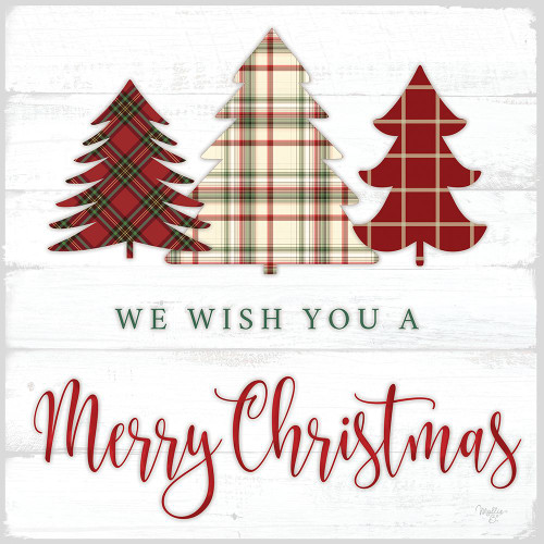 We Wish You a Merry Christmas Poster Print - Mollie B. # VARPDXMOL2208