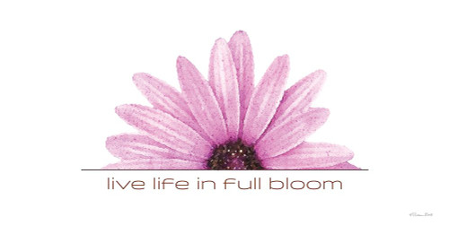 Live Life in Full Bloom Poster Print - Susan Ball # VARPDXSB1113