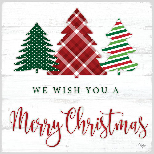 We Wish You a Merry Christmas Poster Print - Mollie B. # VARPDXMOL2126