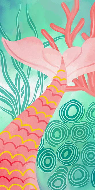 Mermaid Tail 1 Poster Print - Kimberly Allen # VARPDXKARN800A