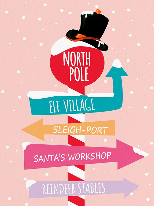 To The North Pole Poster Print - Kimberly Allen # VARPDXKARC3324A