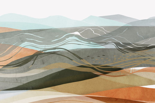 Desert Dunes II Poster Print - PI Studio # VARPDXPI782A