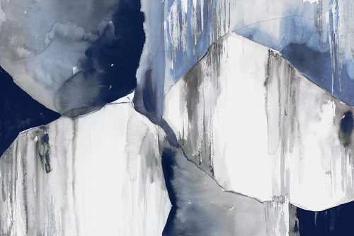 Blue Drips II Poster Print - PI Studio # VARPDXPI776A