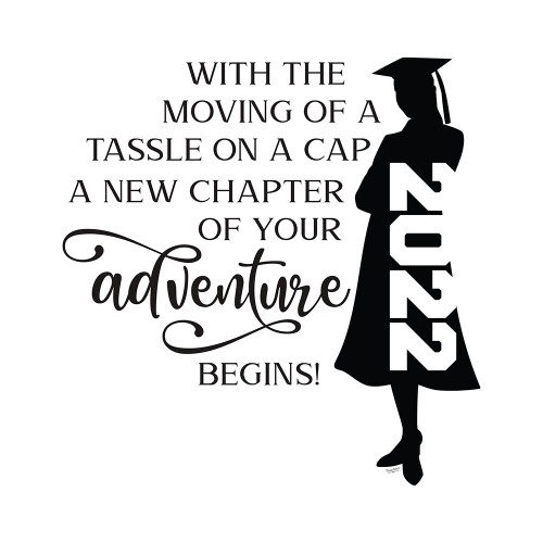 Graduation Sentiment I-Adventure girl Poster Print - Tara Reed # VARPDXRB16415TR