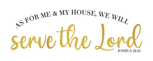 Religious Art panel VI-Serve the Lord Poster Print - Tara Reed # VARPDXRB17524TR