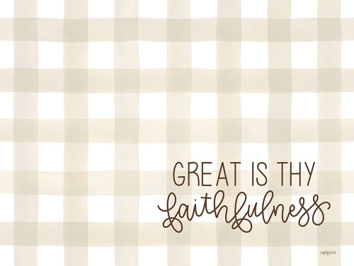 Great is Thy Faithfulness Poster Print - Imperfect Dust # VARPDXDUST940