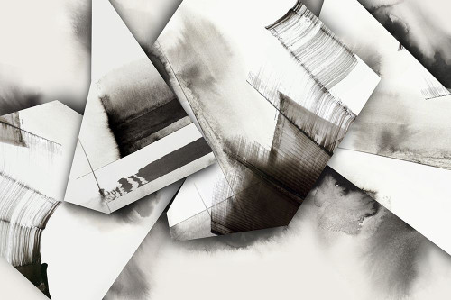 Origami Fragments Poster Print - PI Studio # VARPDXPI715A