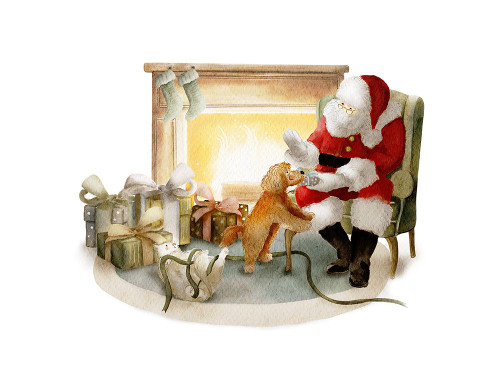 A Good Puppy Poster Print - Leah Straatsma # VARPDXLSRC694A