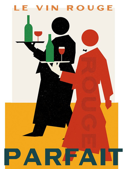 Le Vin Rouge Parfait Poster Print - Wild Apple Portfolio # VARPDX74114