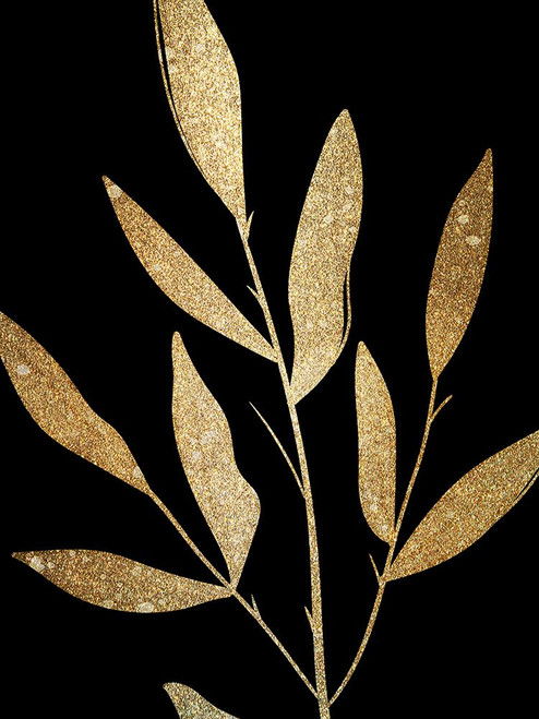 Plaster Leaves Gold 1 Poster Print - Allen Kimberly # VARPDXKARC3152A
