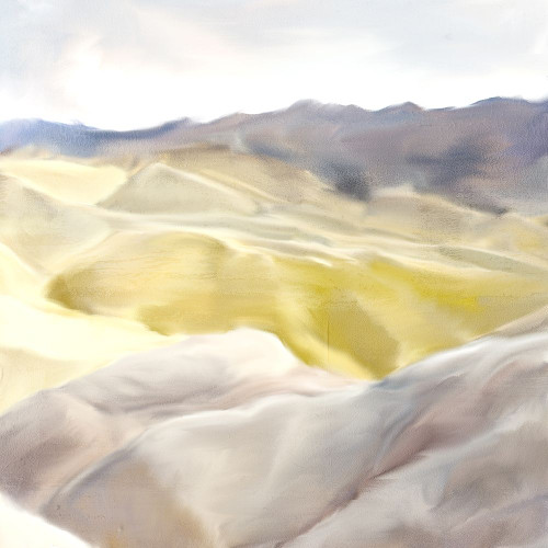 Mountains Gold Poster Print - Kimberly Allen # VARPDXKASQ3165A