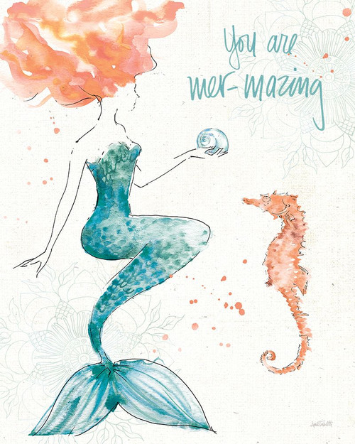 Sea Sirens I Poster Print - Anne Tavoletti # VARPDX73955