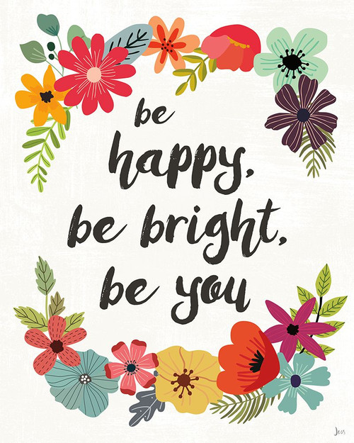 Words and Petals IV Poster Print - Jess Aiken # VARPDX75108