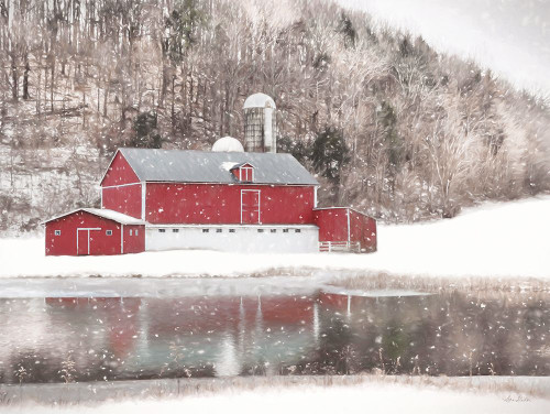 Belleville Snowy Barn Poster Print - Lori Deiter # VARPDXLD2629