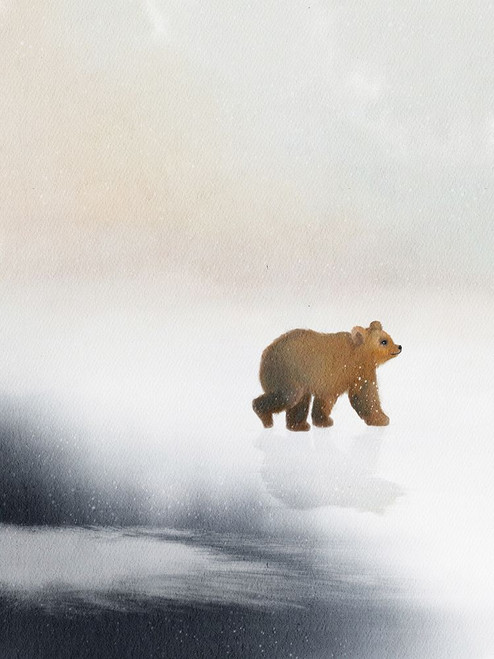 Bear On Ice Poster Print - Leah Straatsma # VARPDXLSRC540A