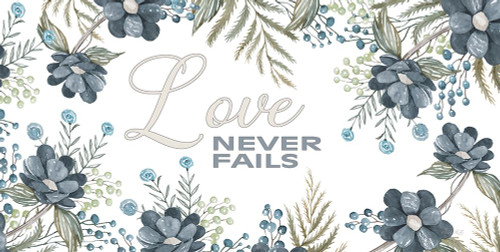 Love Never Fails Poster Print - Cindy Jacobs # VARPDXCIN3467