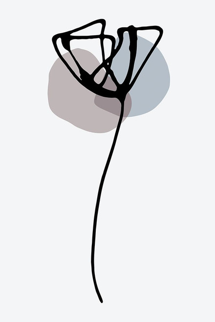 Minimal Tulip Poster Print - Andrea Haase # VARPDX82906