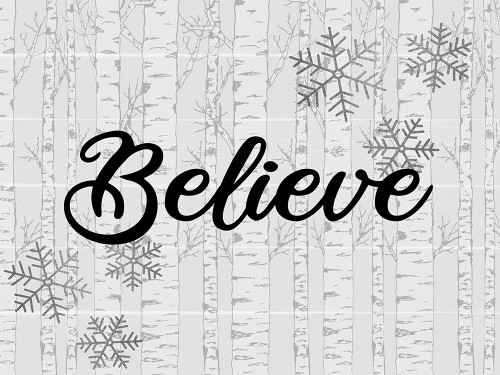 Believe Aspens 1 Poster Print - Kimberly Allen # VARPDXKARC3011A