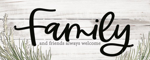 Family and Friends Always Welcome Poster Print - Susie Boyer # VARPDXBOY694