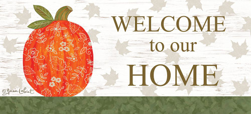 Welcome to Our Home Pumpkin Poster Print - Annie LaPoint # VARPDXALP2276