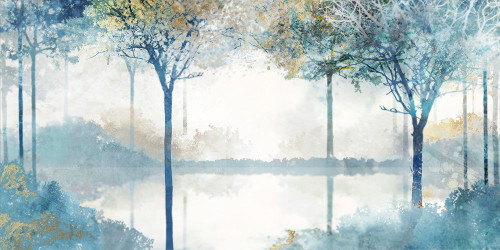 Blue Forest Lookout I Poster Print - Ken Roko # VARPDXKX117A