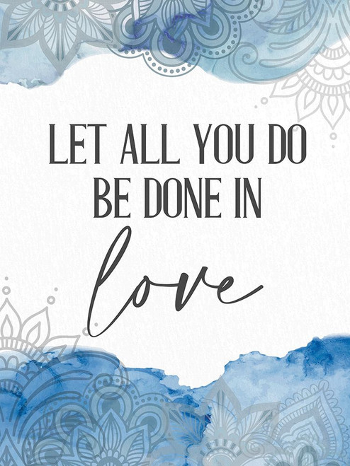 Watercolor Love Poster Print - Kimberly Allen # VARPDXKARC2978B