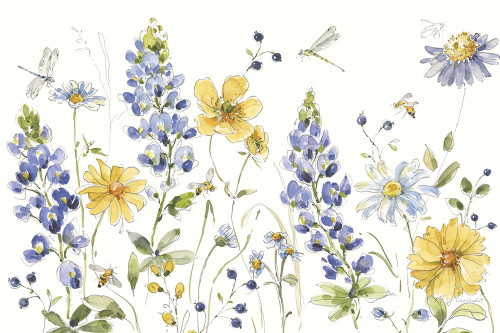 Lovely Blues I Poster Print - Lisa Audit # VARPDXLOD01LA