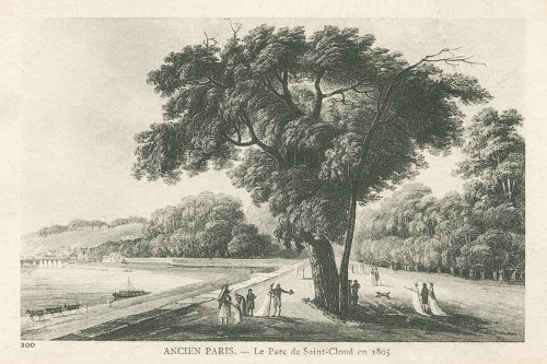 Vintage Paris Postcard II Poster Print - Wild Apple Portfolio # VARPDX78853